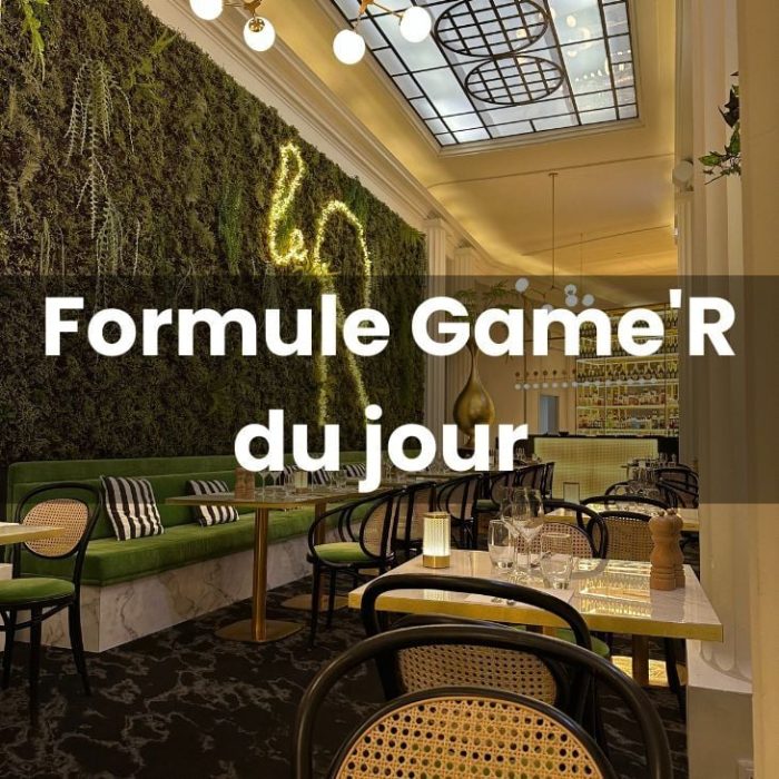 Formule Game'R du jour - 10€ de crédits de jeu offerts - CASINO DE ROYAT